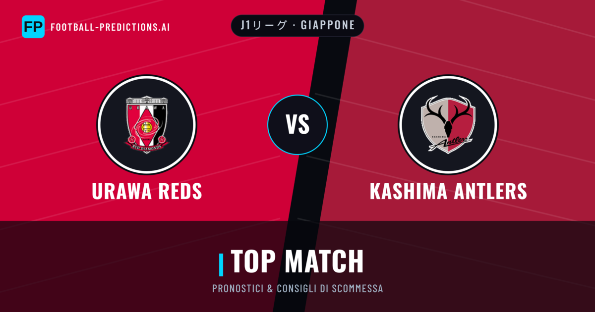 Pronostici e Statistiche Urawa Reds vs Kashima Antlers