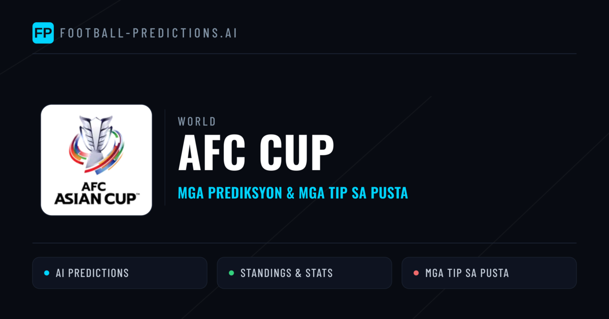 AFC Cup Predictions & Betting Tips