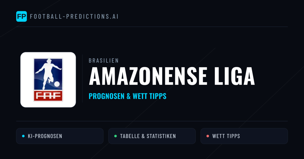 Brasilien Amazonense Liga Wett Tipps — Fußball Prognosen