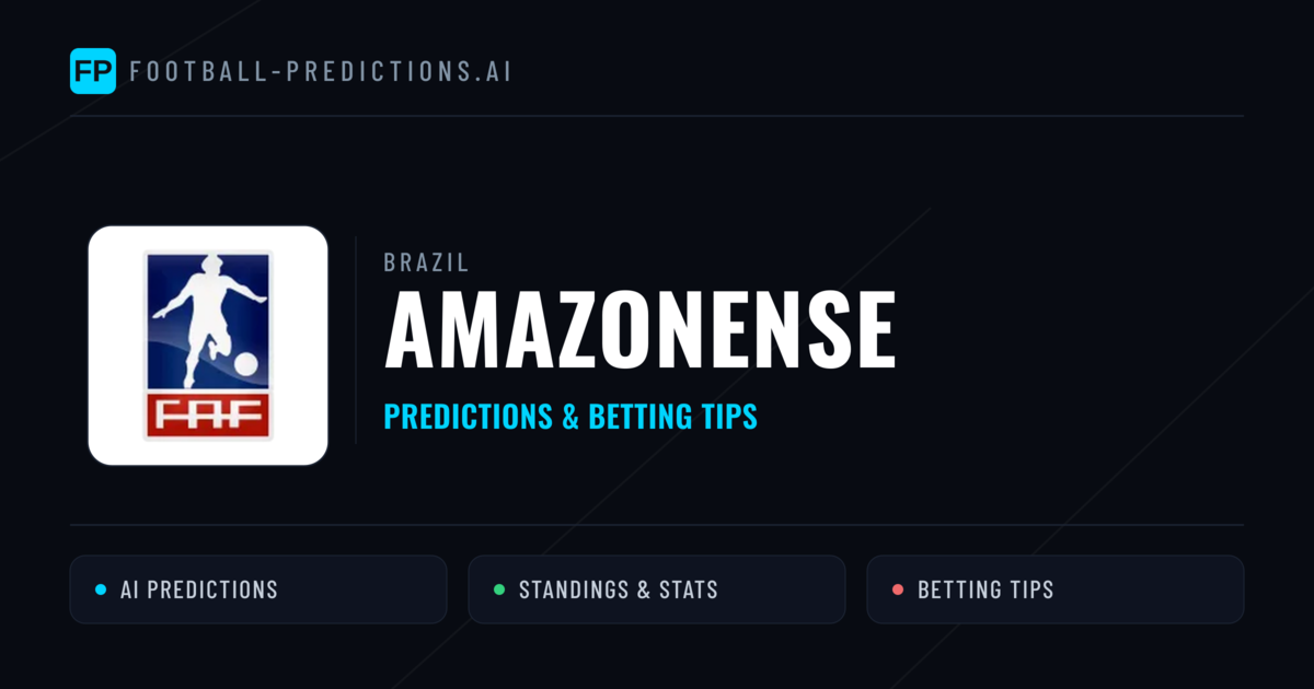 Brazil Amazonense Predictions & Betting Tips