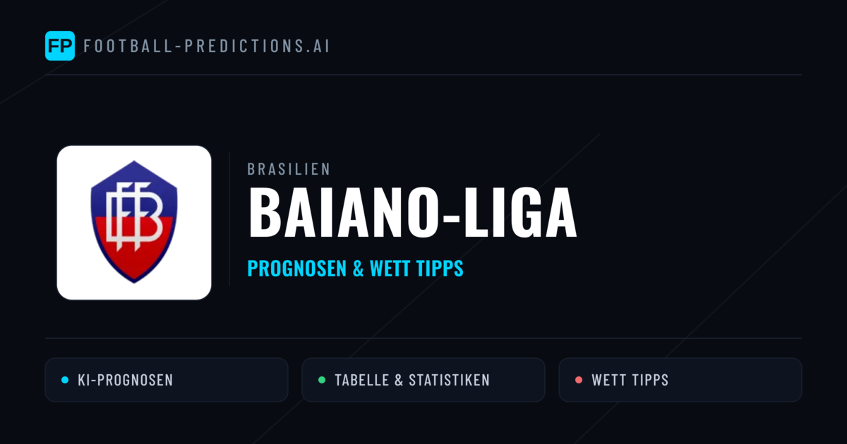 Brasilien Baiano-Liga Wett Tipps — Fußball Prognosen