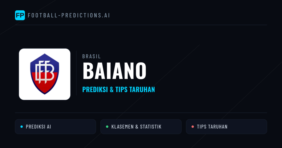 Brasil Baiano Prediksi & Tips Taruhan - Prediksi bola malam ini