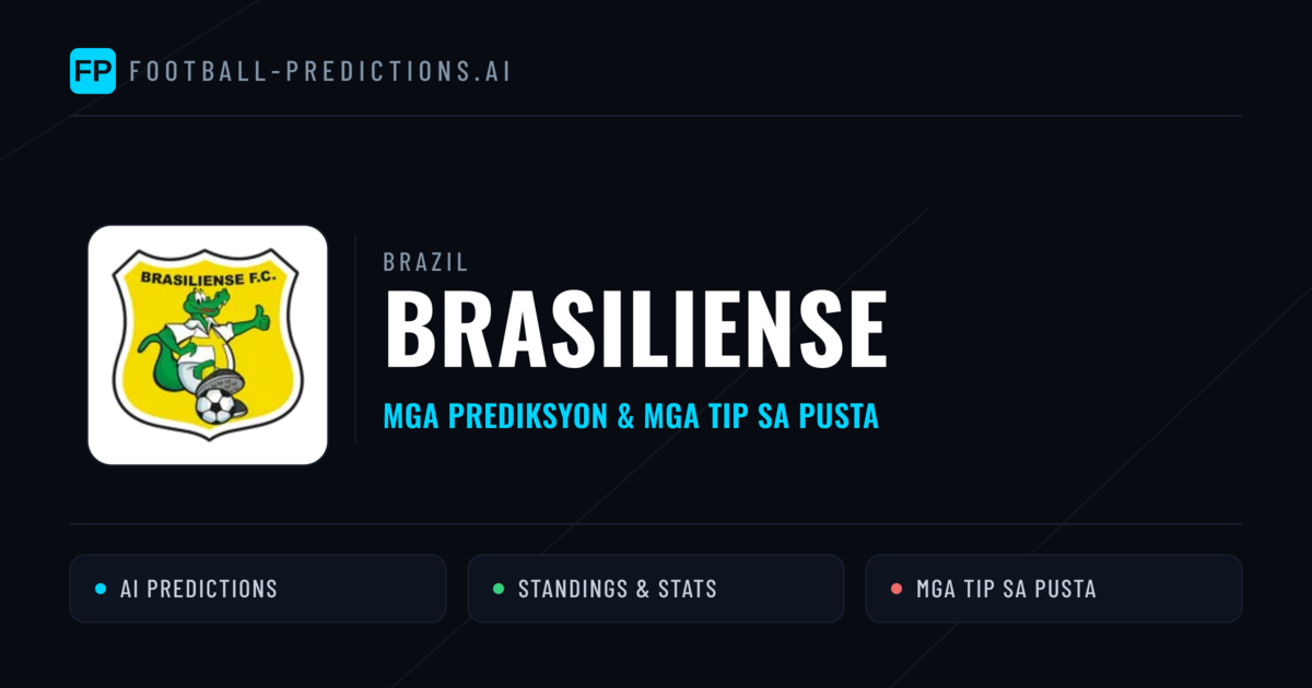 Brazil Brasiliense Predictions & Betting Tips