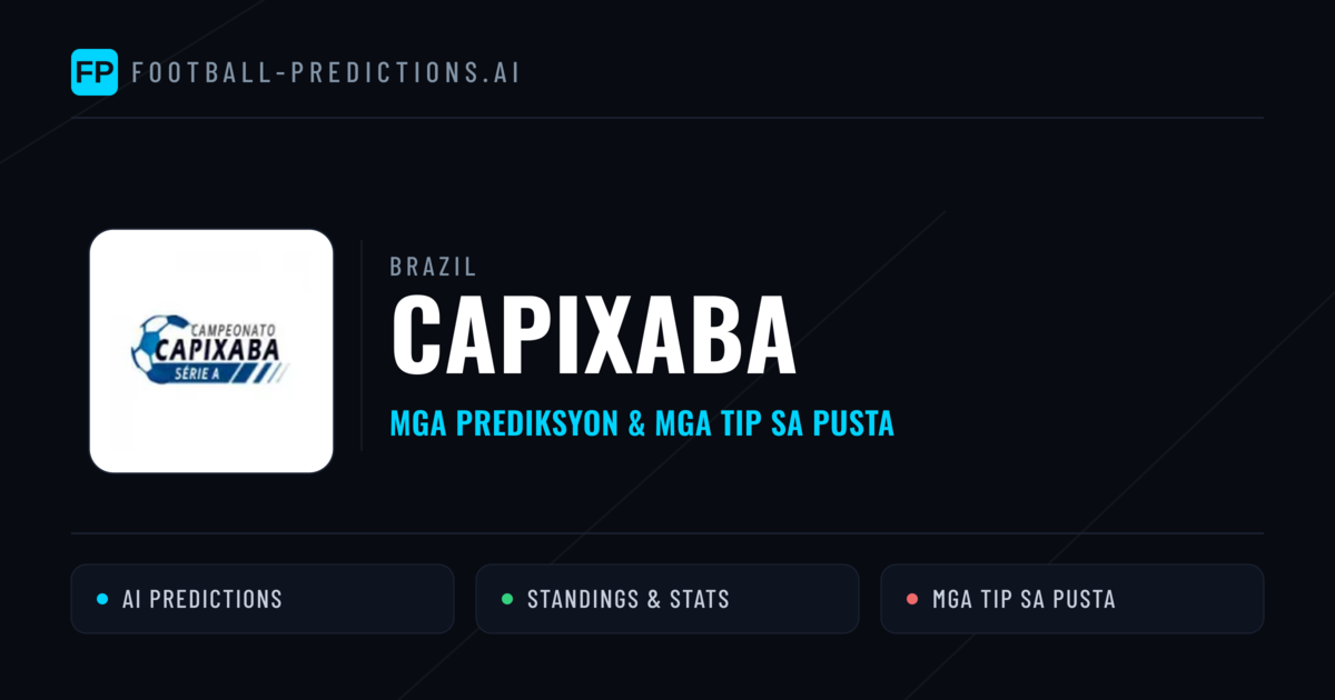 Brazil Capixaba Predictions & Betting Tips