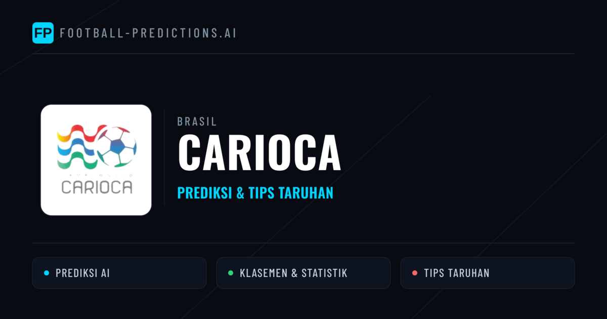 Brasil Carioca Prediksi & Tips Taruhan - Prediksi bola malam ini