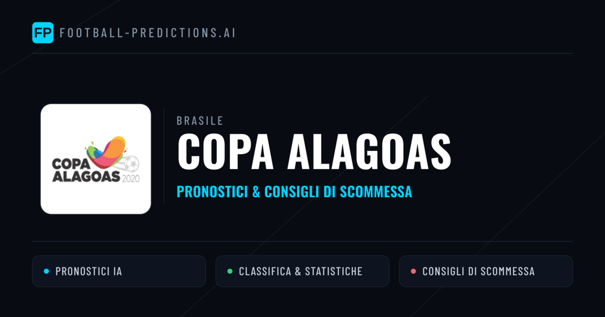 Brasile Copa Alagoas Pronostici Calcio — Gratis Oggi