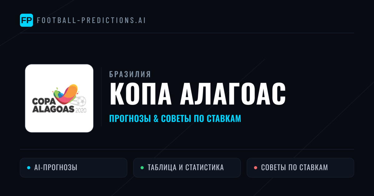 Прогнозы Бразилия Копа Алагоас — ставки и советы экспертов
