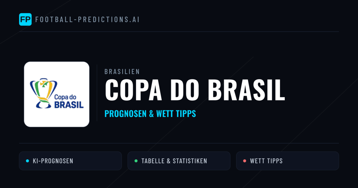 Brasilien Copa do Brasil Wett Tipps — Fußball Prognosen