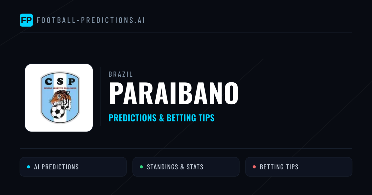 Brazil Paraibano Predictions & Betting Tips