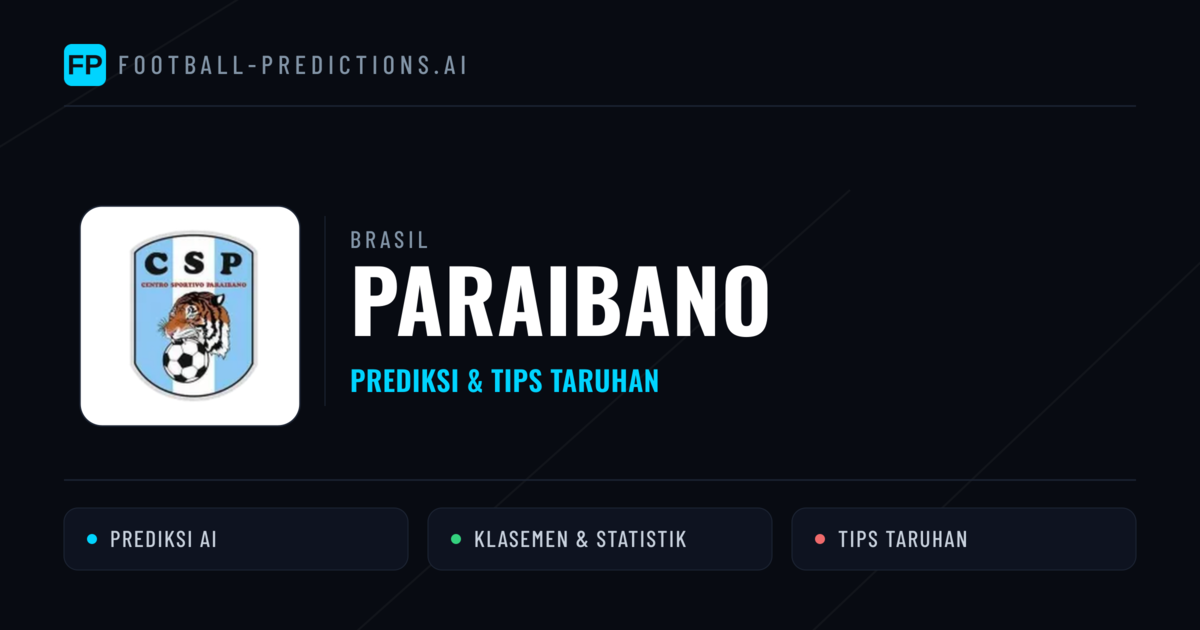 Brasil Paraibano Prediksi & Tips Taruhan - Prediksi bola malam ini