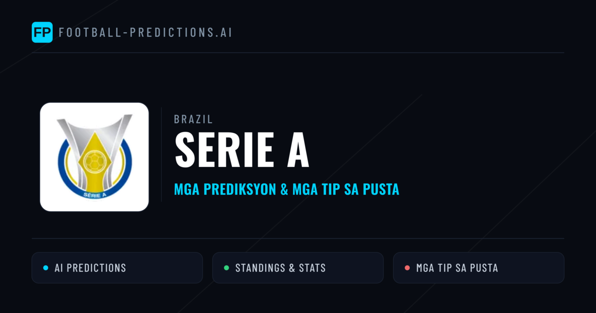 Brazil Serie A Predictions & Betting Tips