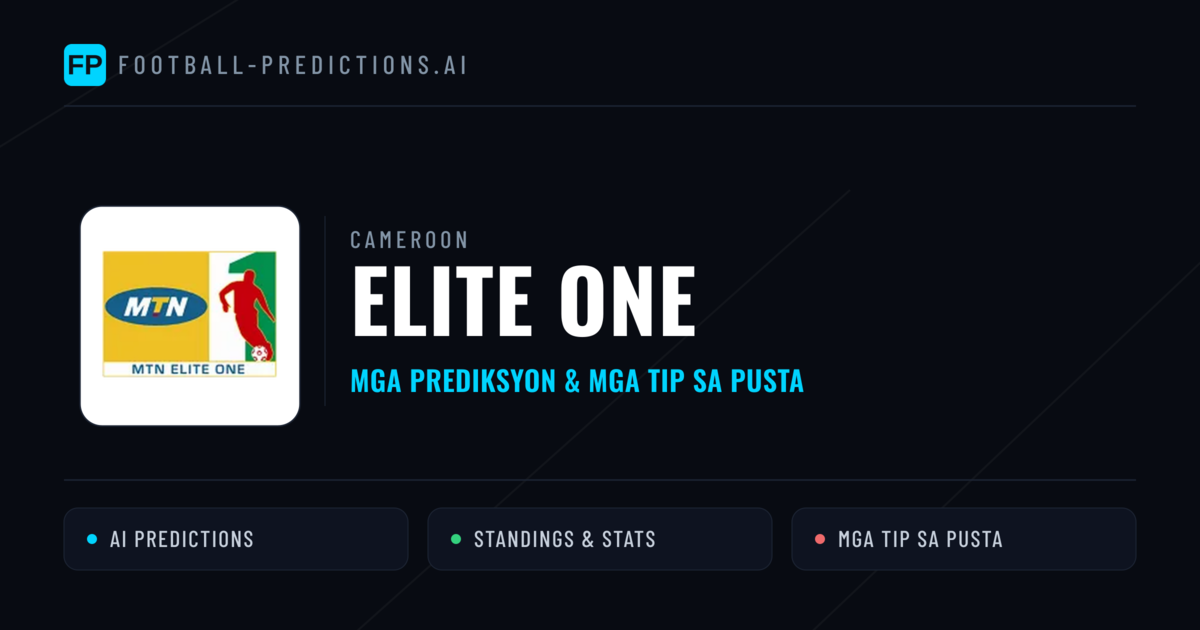 Cameroon Elite One Predictions & Betting Tips