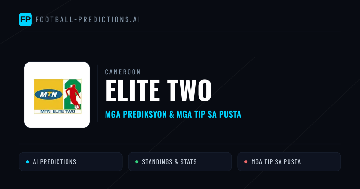 Cameroon Elite Two Predictions & Betting Tips