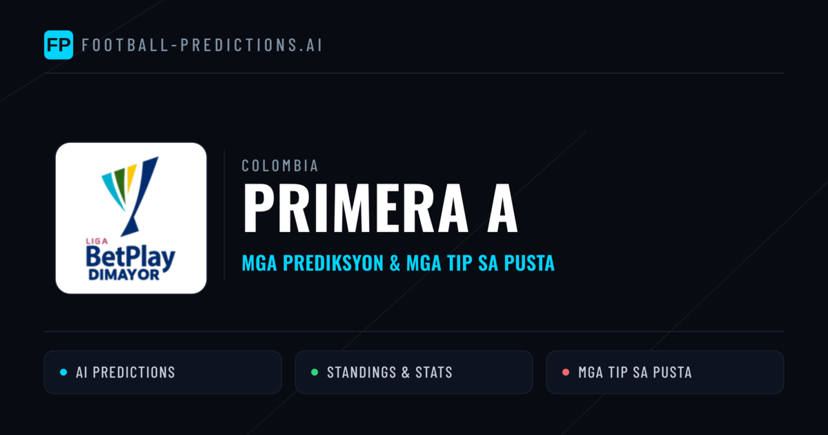 Colombia Primera A Predictions & Betting Tips