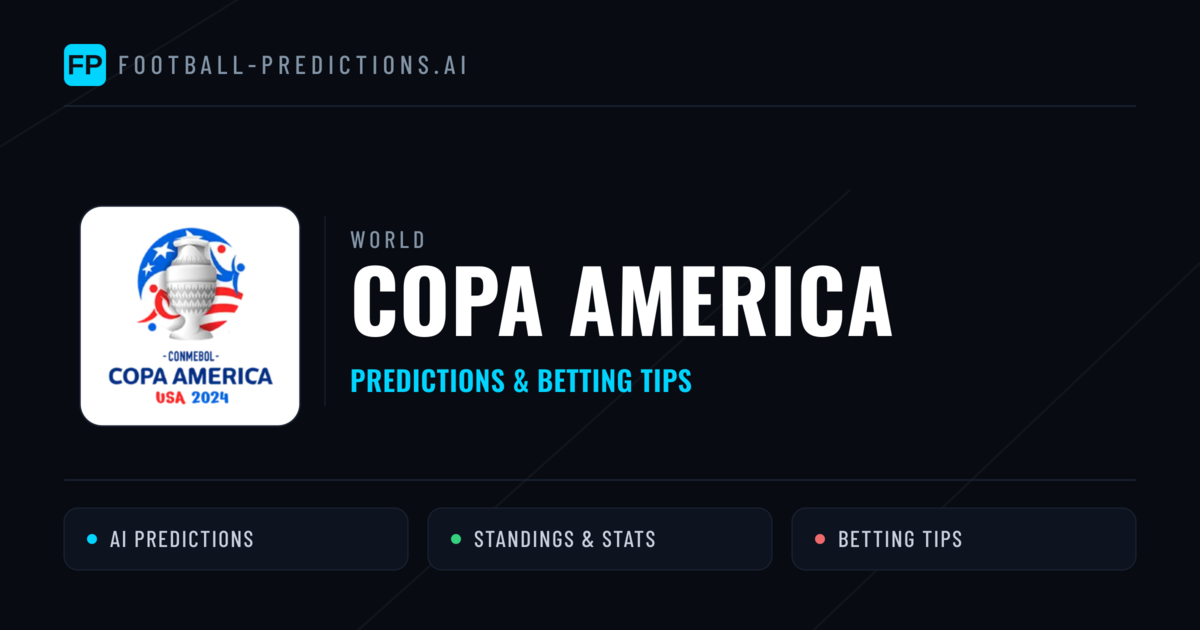 Copa America Predictions & Betting Tips