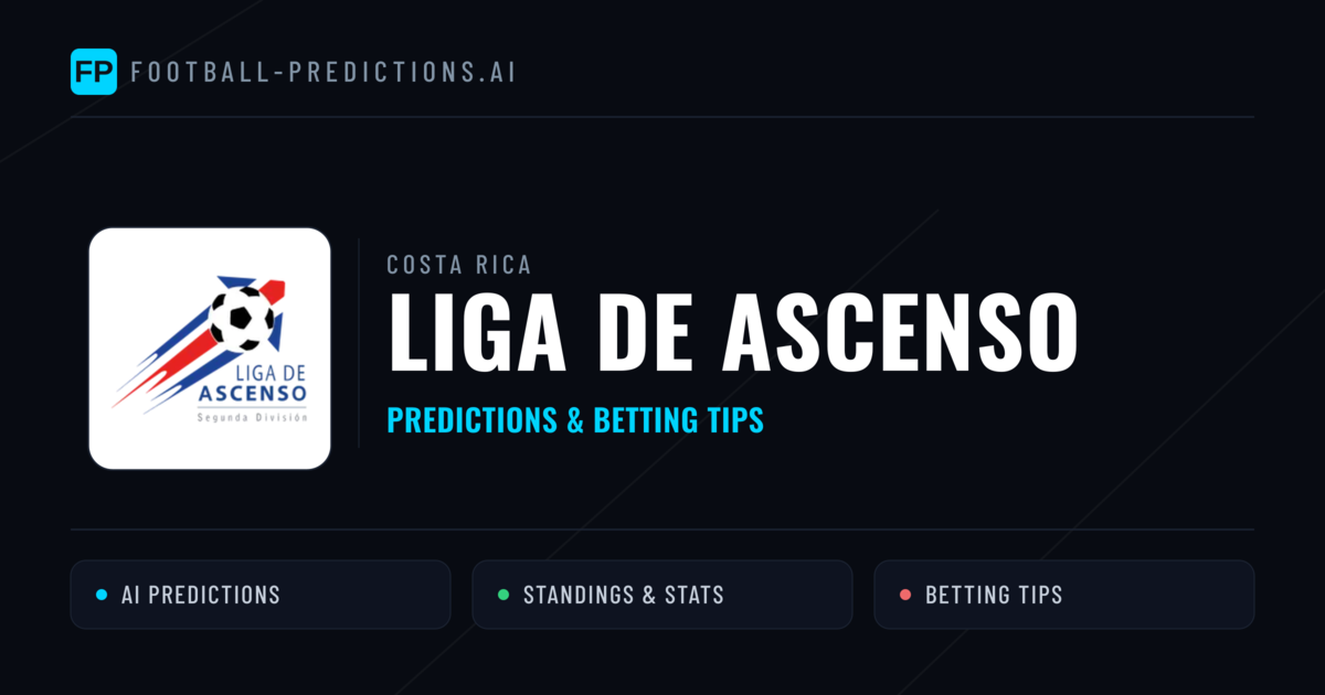 Costa Rica Liga de Ascenso Predictions & Betting Tips