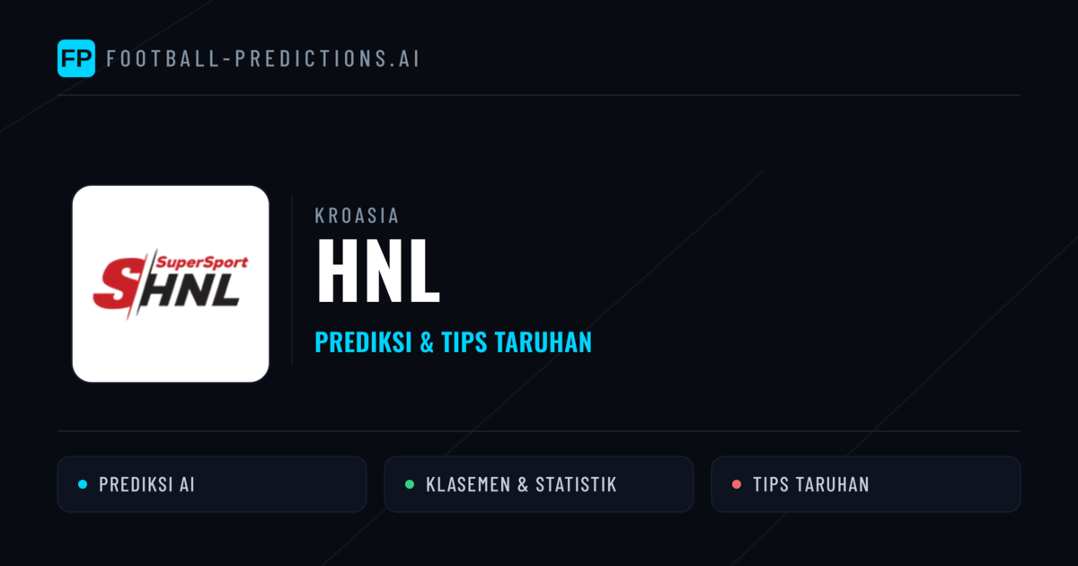 Kroasia HNL Prediksi & Tips Taruhan - Prediksi bola malam ini
