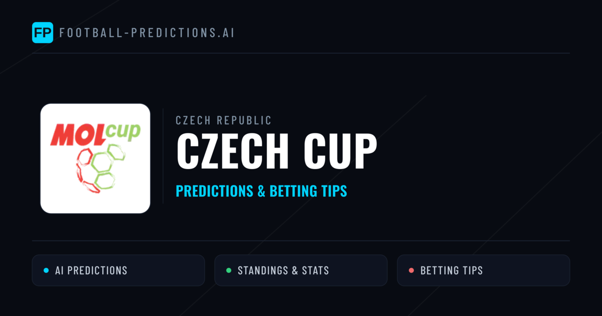 Czech Republic Czech Cup Predictions & Betting Tips