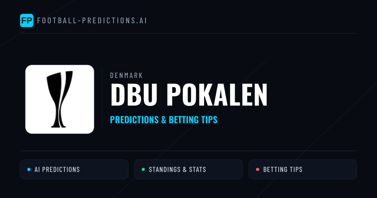 Denmark DBU Pokalen Predictions & Betting Tips