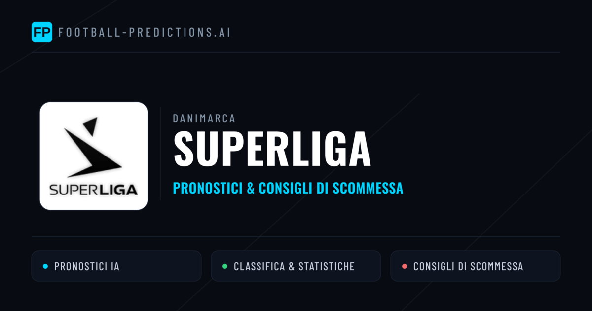 Danimarca Superliga Pronostici Calcio — Gratis Oggi