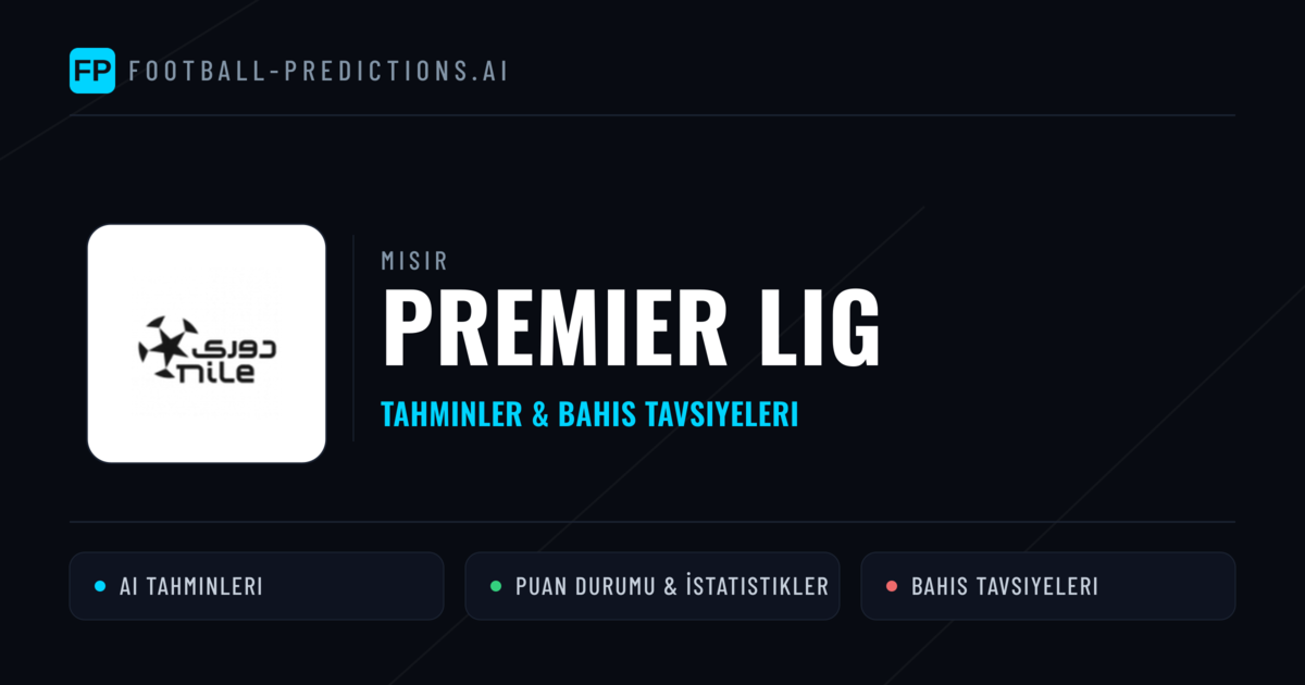 Mısır Premier Lig Tahminleri & Bahis İpuçları
