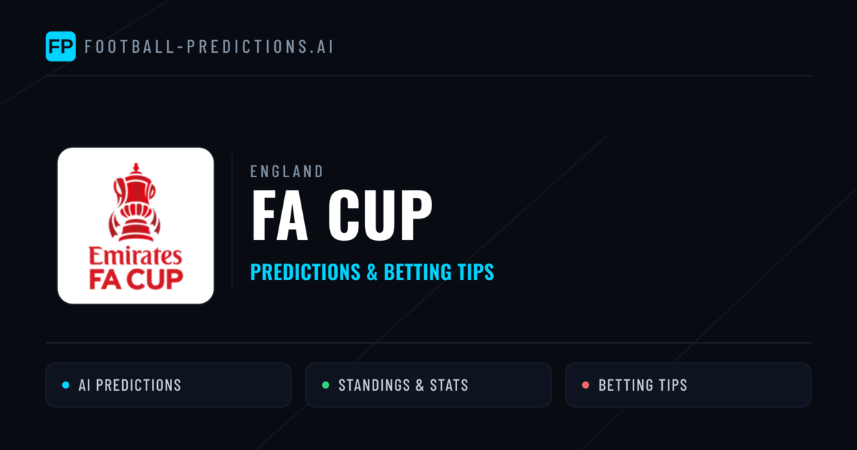 England FA Cup Predictions & Betting Tips