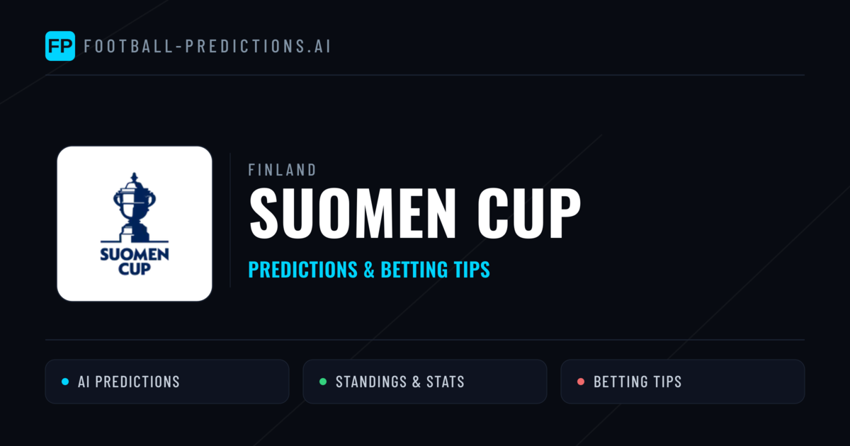 Finland Suomen Cup Predictions & Betting Tips