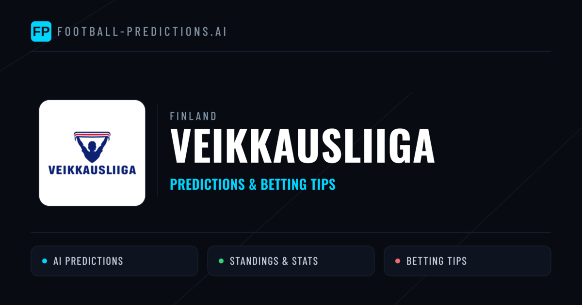 Finland Veikkausliiga Predictions & Betting Tips