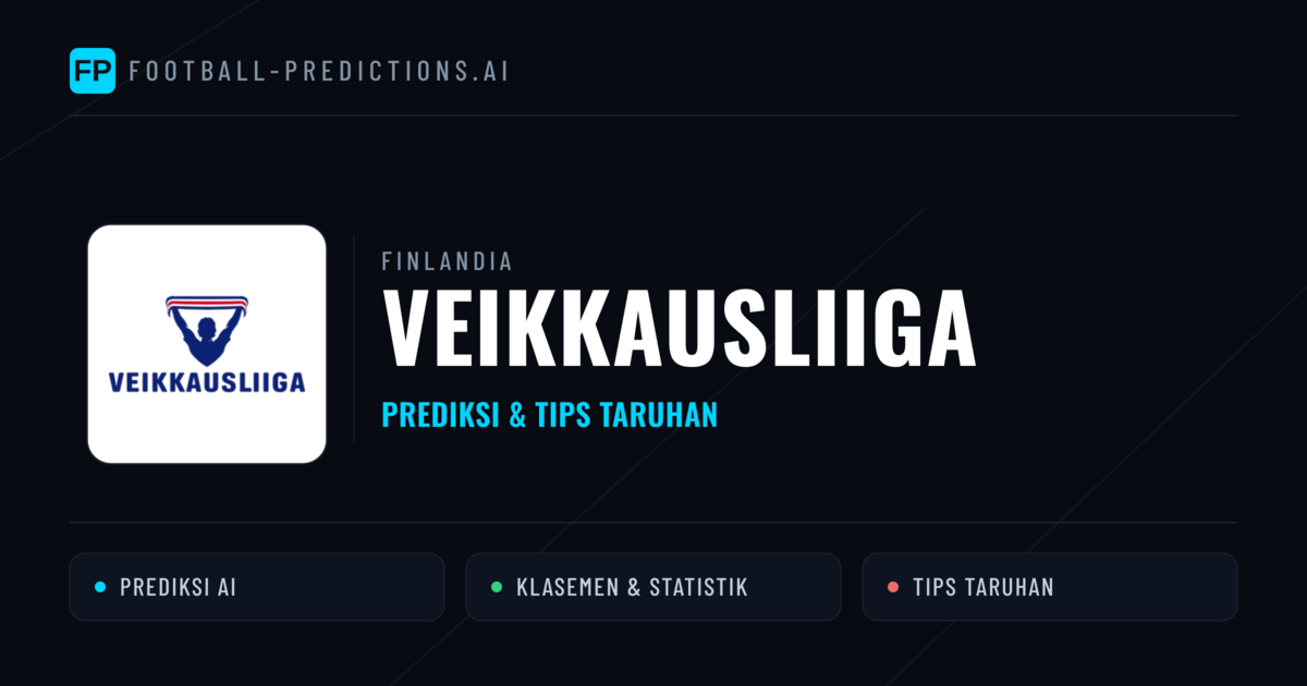 Finlandia Veikkausliiga Prediksi & Tips Taruhan - Prediksi bola malam ini