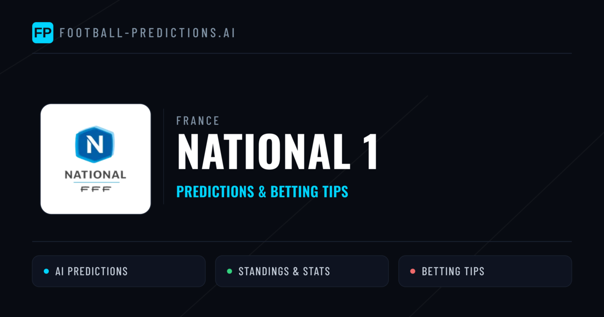 France National 1 Predictions & Betting Tips