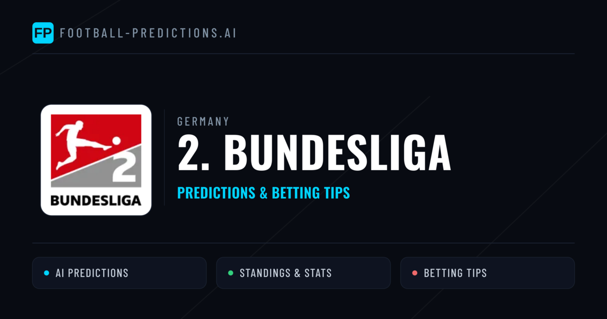 Germany 2. Bundesliga Predictions & Betting Tips