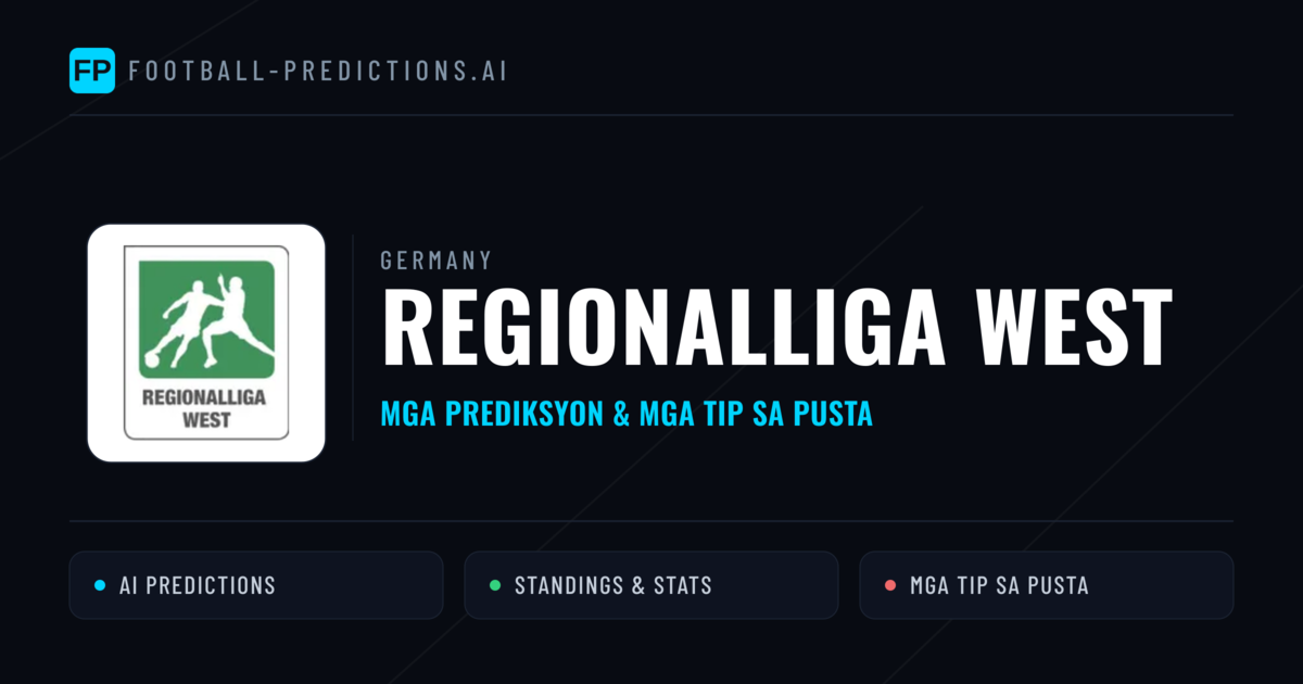 Germany Regionalliga West Predictions & Betting Tips
