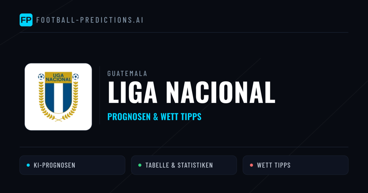 Guatemala Liga Nacional Wett Tipps — Fußball Prognosen