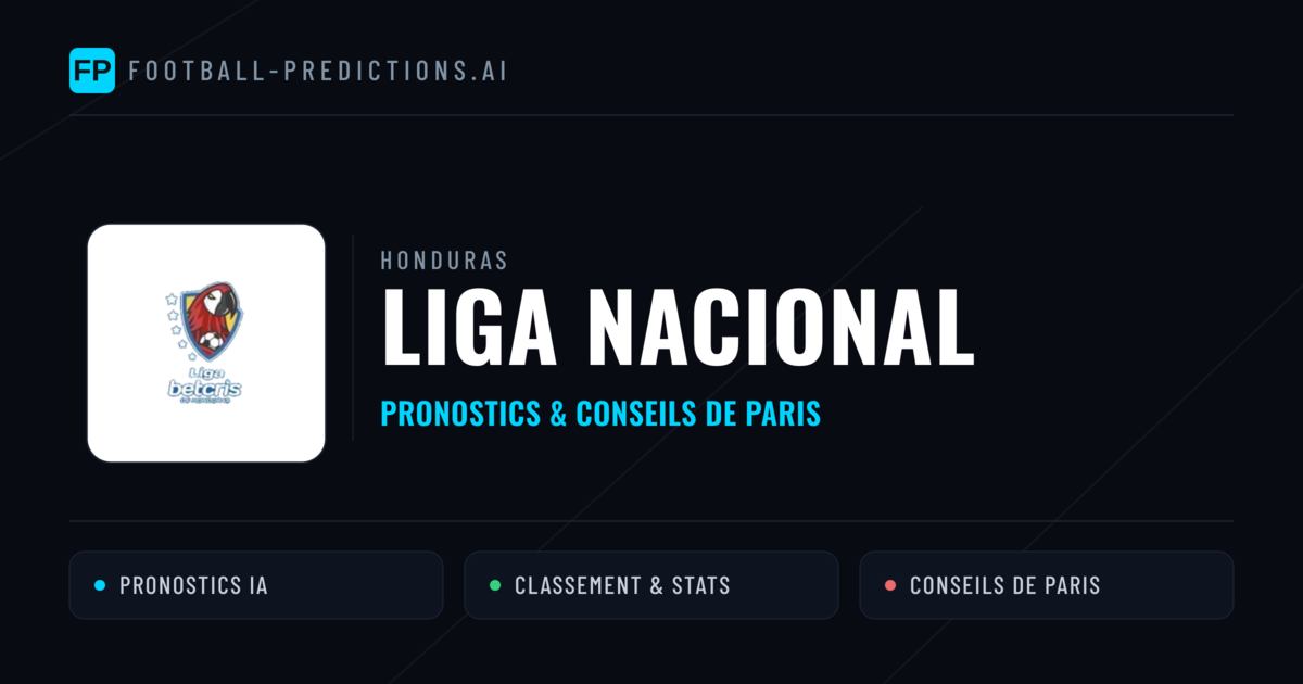 Honduras Liga Nacional Pronostics Football — Expert et Gratuits