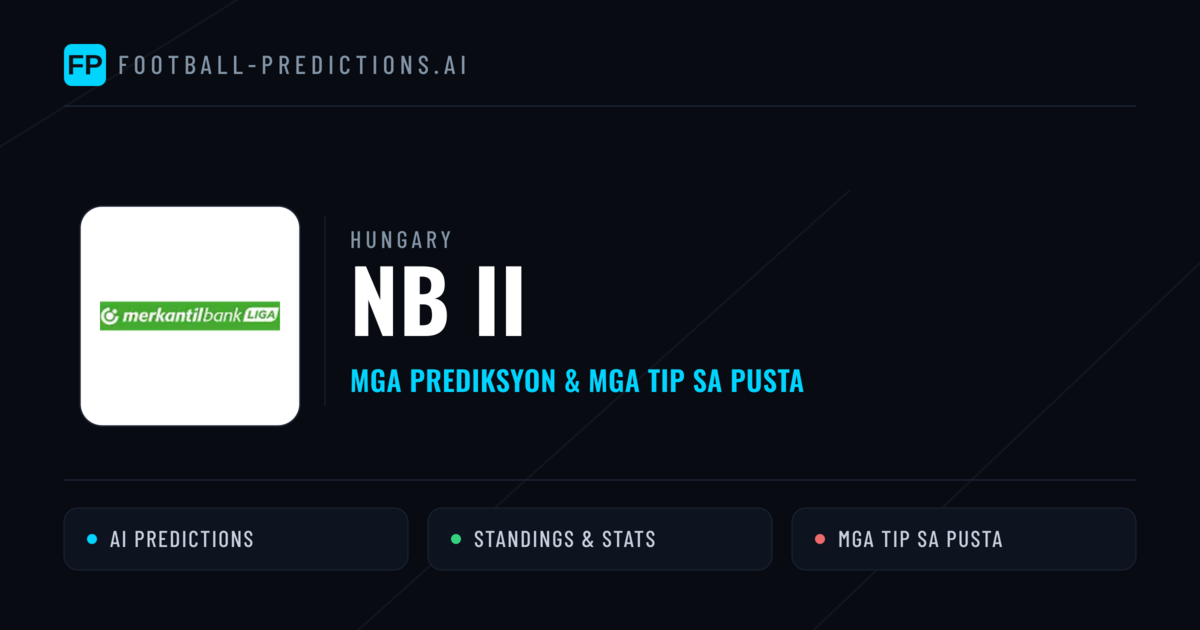 Hungary NB II Predictions & Betting Tips