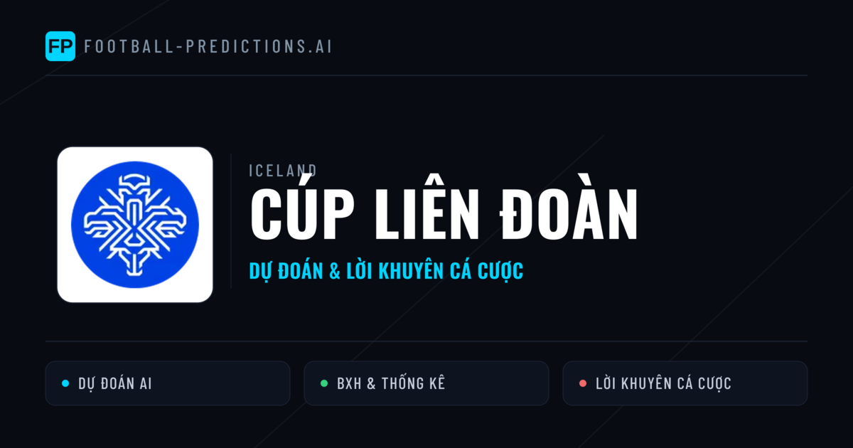 Iceland dự đoán bóng đá Cúp Liên đoàn & mẹo cá cược