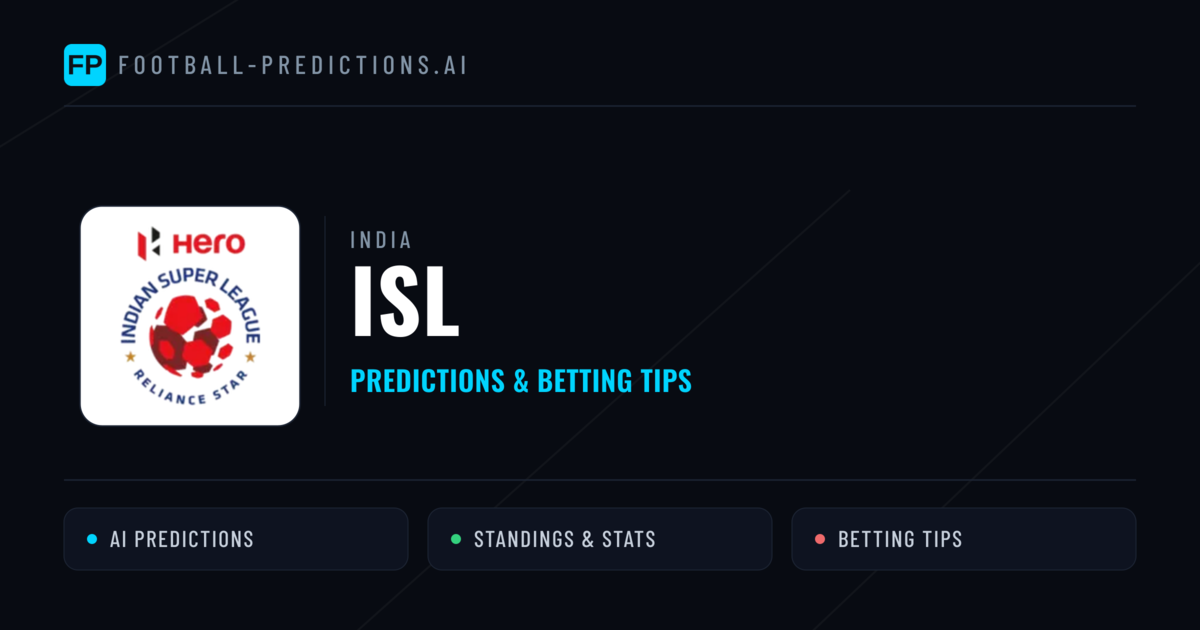 India ISL Predictions & Betting Tips