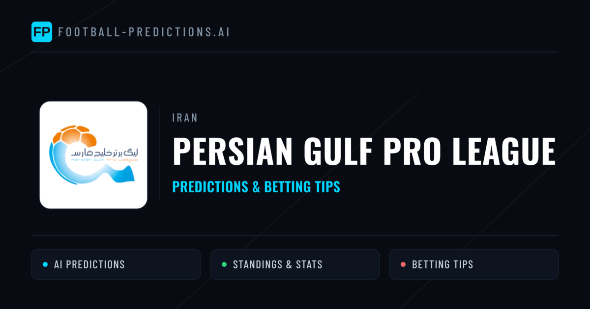 Iran Persian Gulf Pro League Predictions & Betting Tips