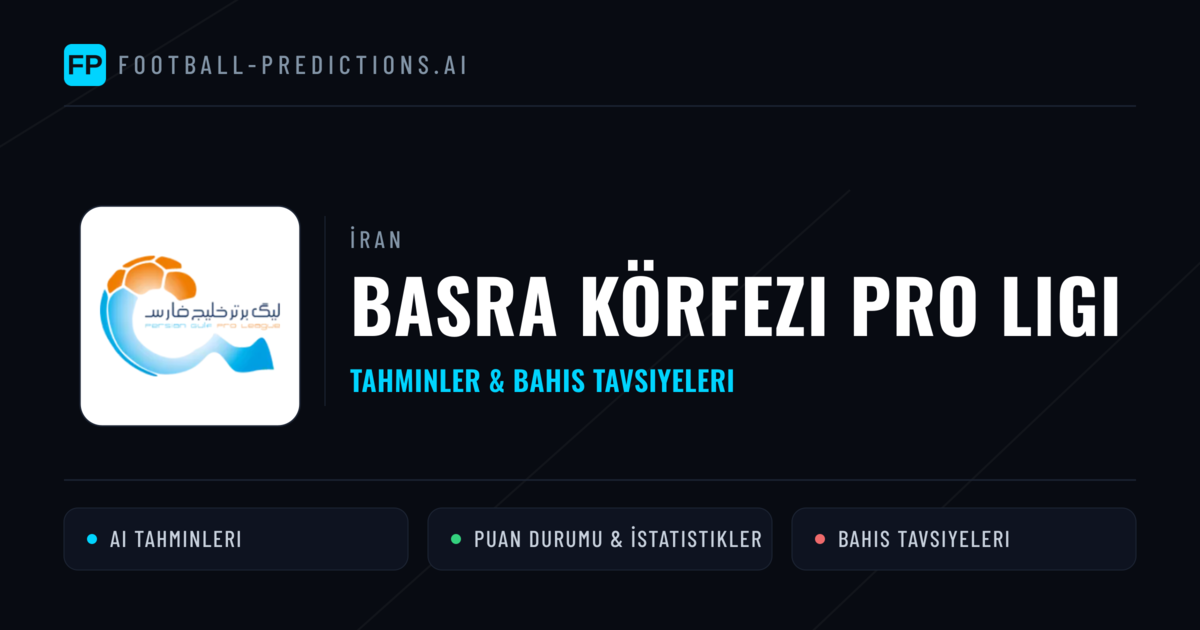 İran Basra Körfezi Pro Ligi Tahminleri & Bahis İpuçları