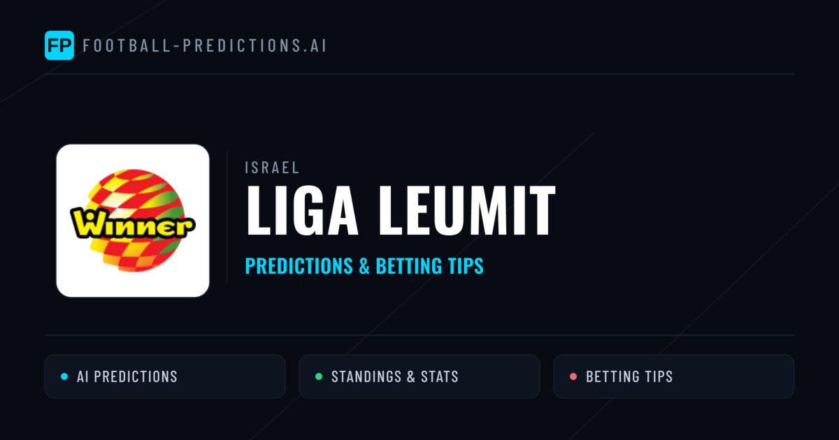 Israel Liga Leumit Predictions & Betting Tips