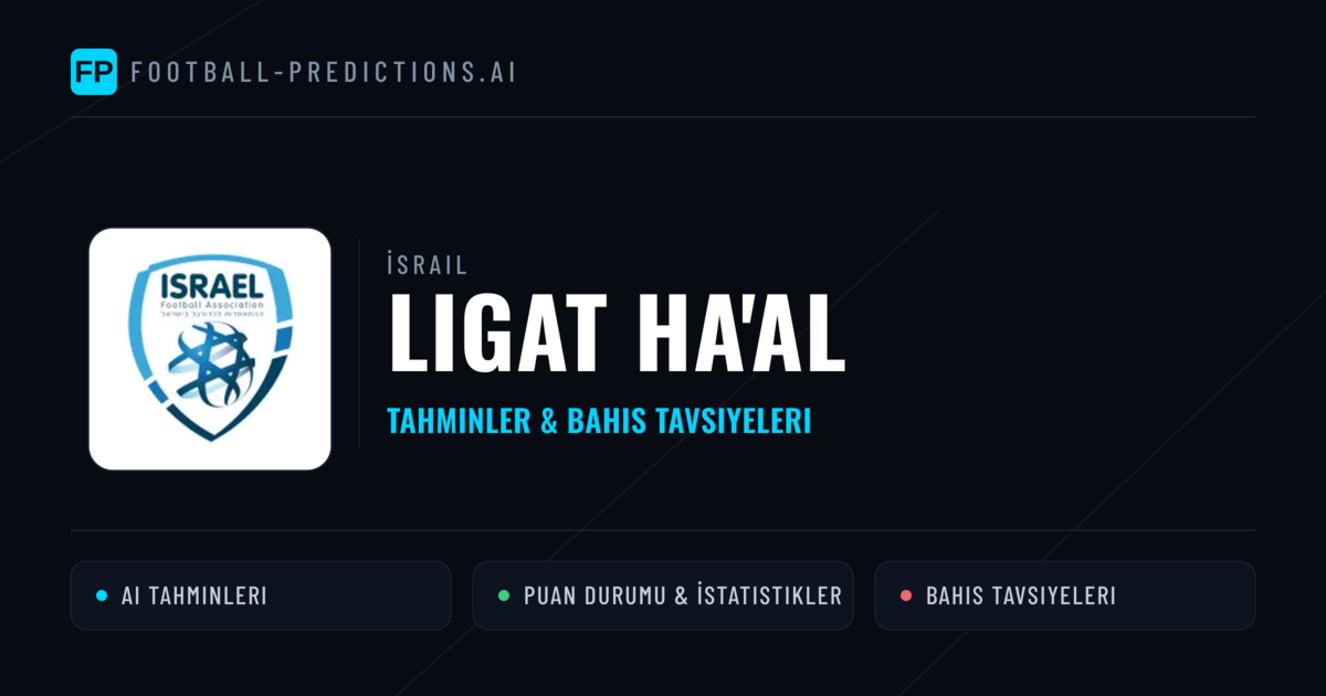 İsrail Ligat Ha'al Tahminleri & Bahis İpuçları