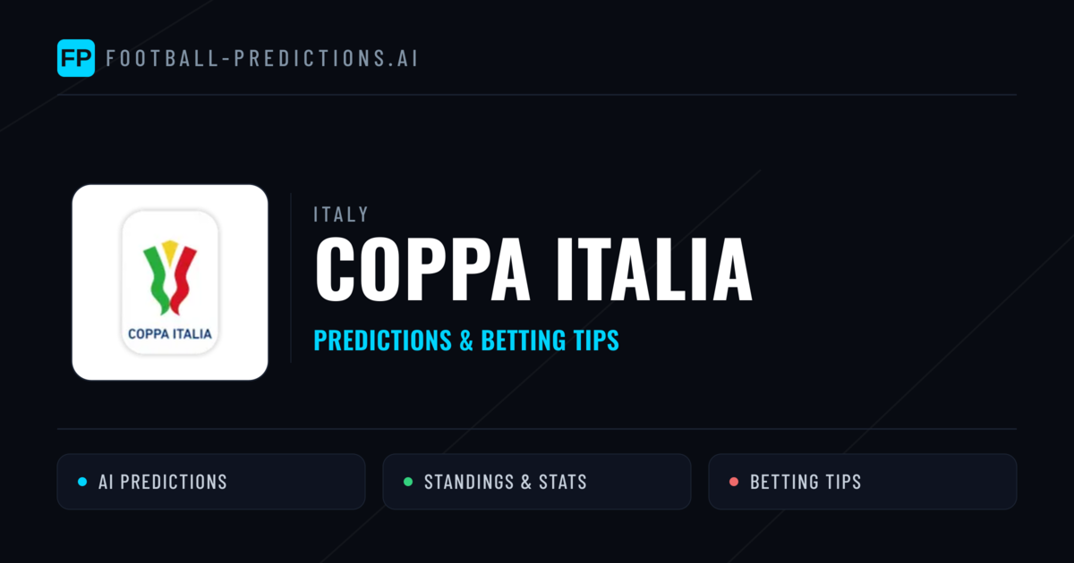 Italy Coppa Italia Predictions & Betting Tips