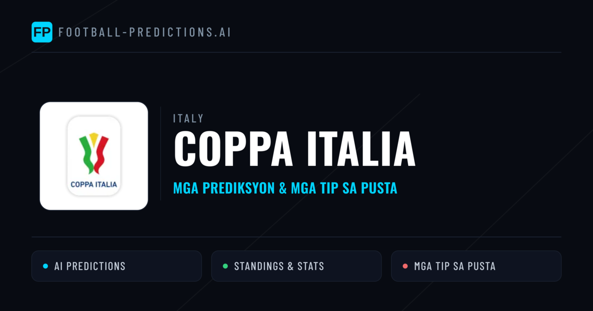 Italy Coppa Italia Predictions & Betting Tips