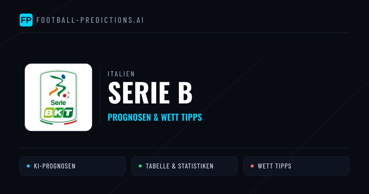 Italien Serie B Wett Tipps — Fußball Prognosen