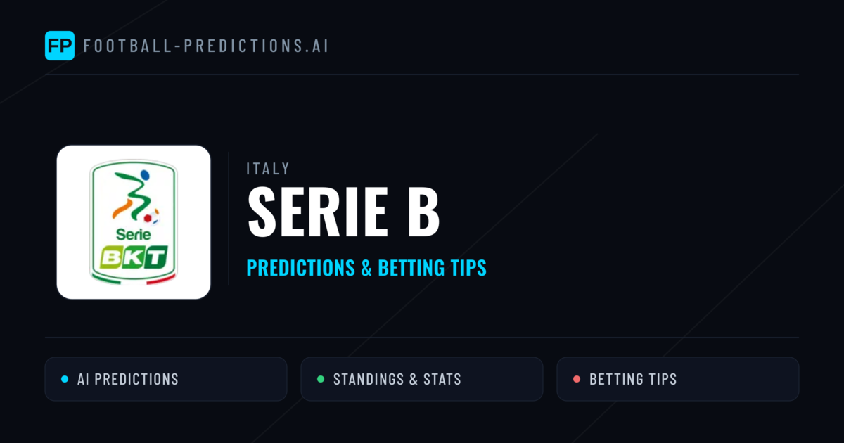 Italy Serie B Predictions & Betting Tips