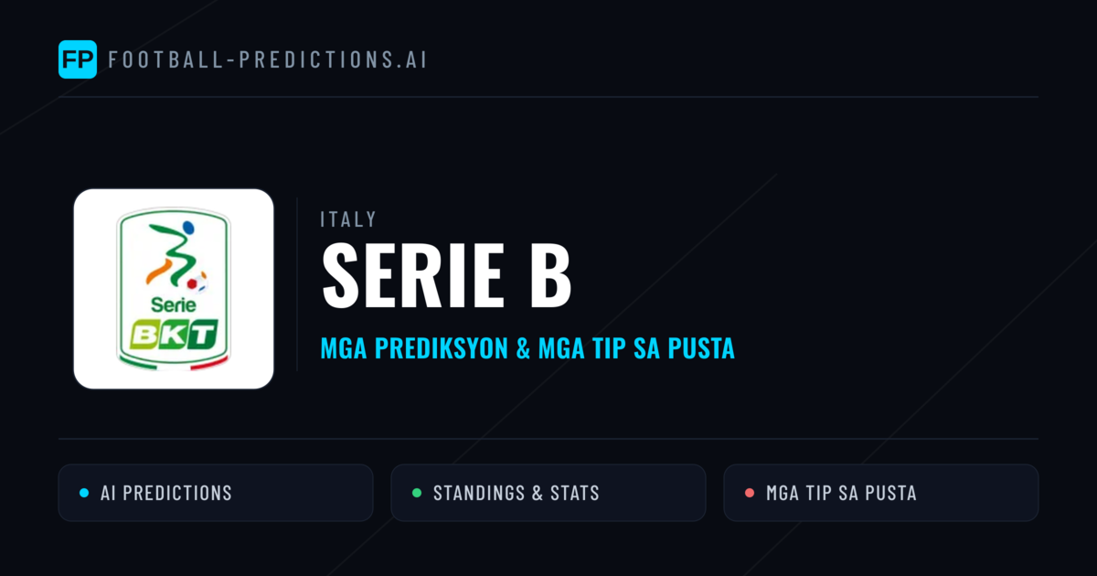 Italy Serie B Predictions & Betting Tips