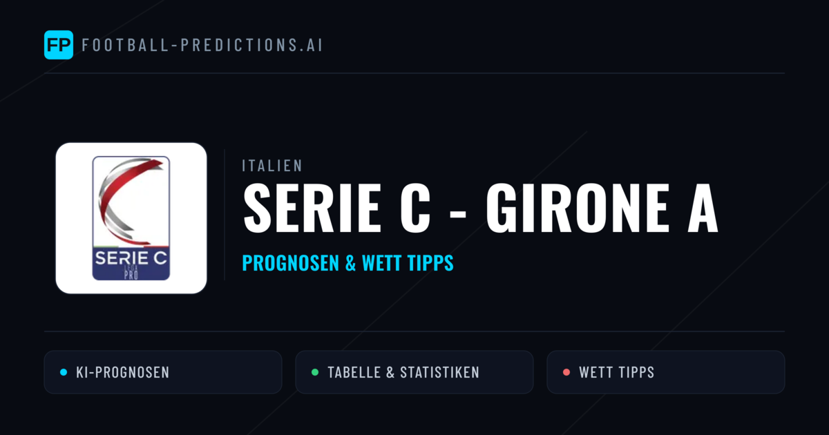 Italien Serie C - Girone A Wett Tipps — Fußball Prognosen
