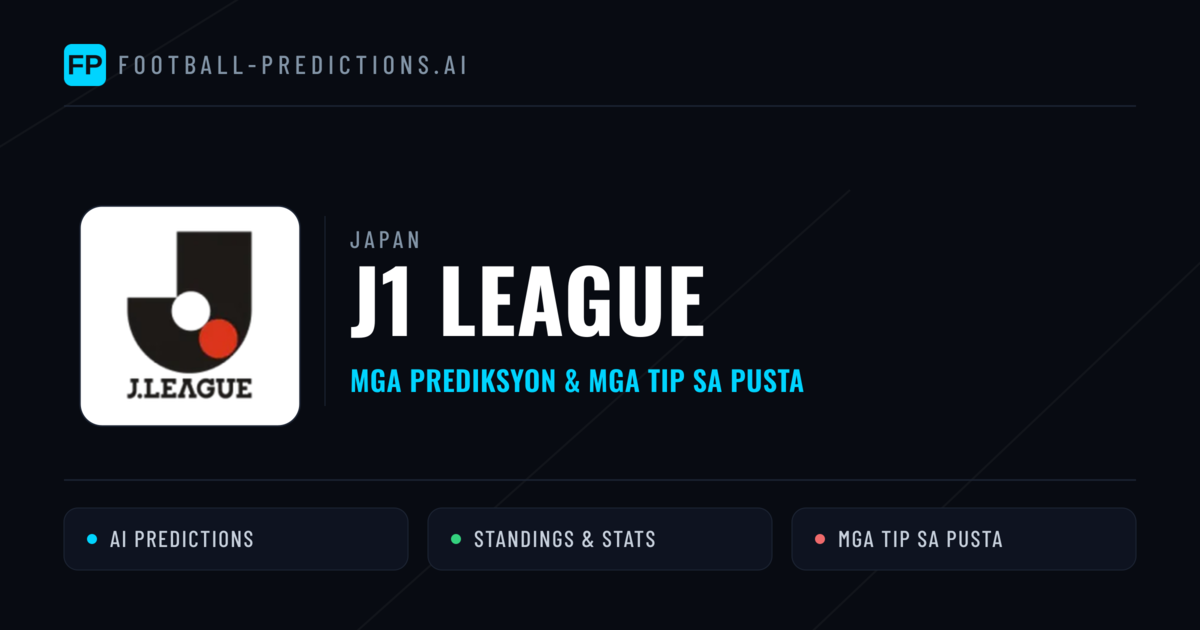 Japan J1 League Predictions & Betting Tips