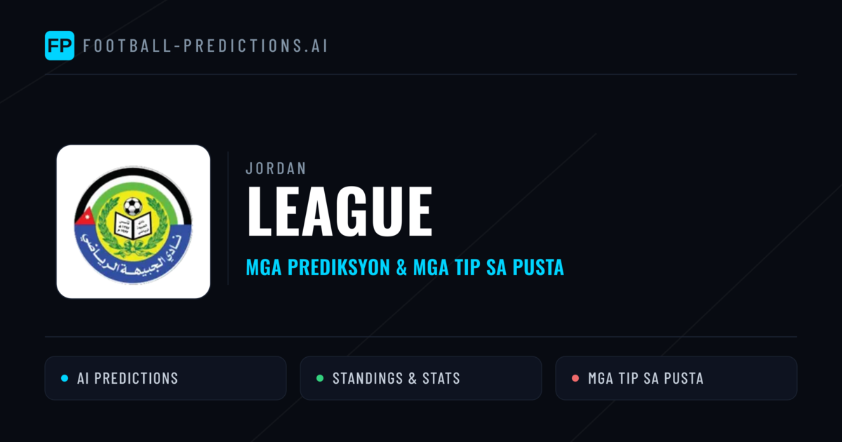 Jordan League Predictions & Betting Tips