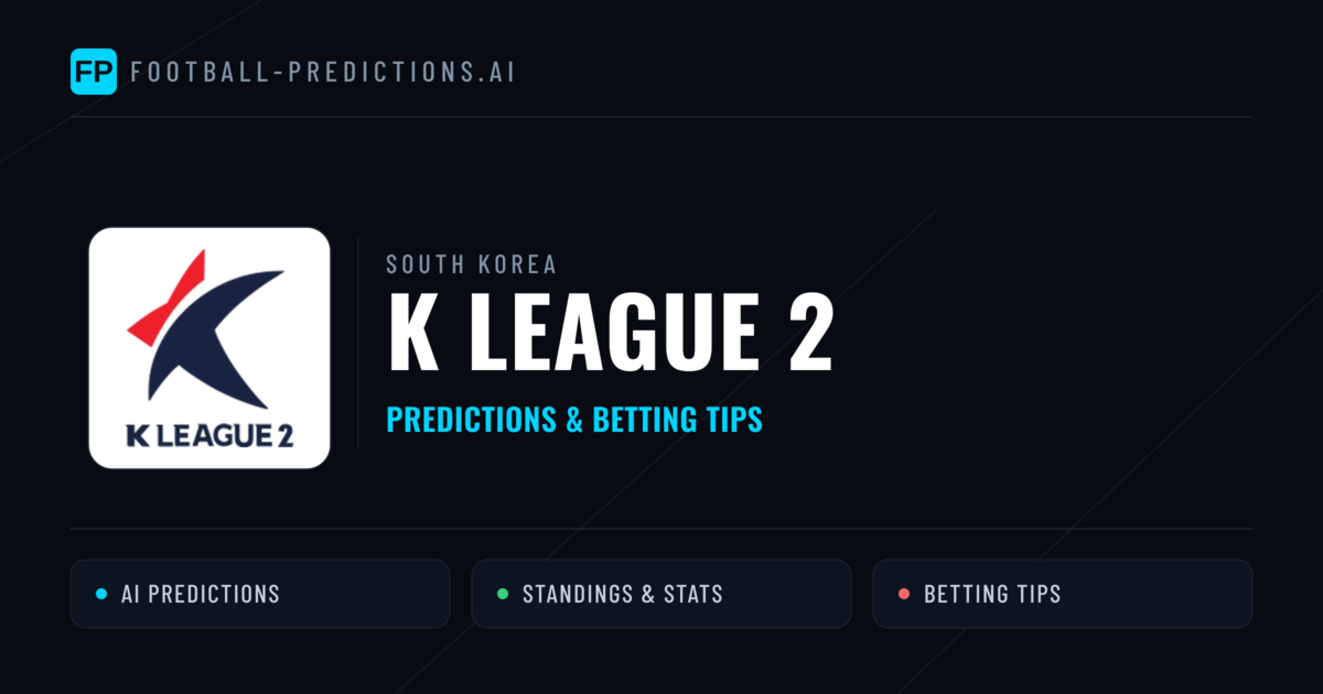 South Korea K League 2 Predictions & Betting Tips